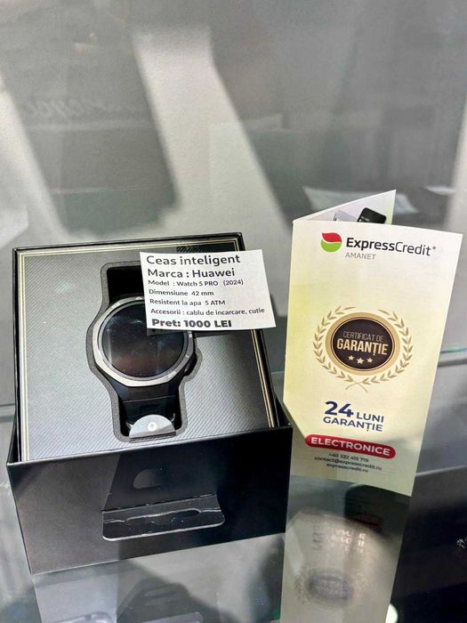 (ag42)  Huawei Watch 5 PRO 2 ANI GARANTIE b12069