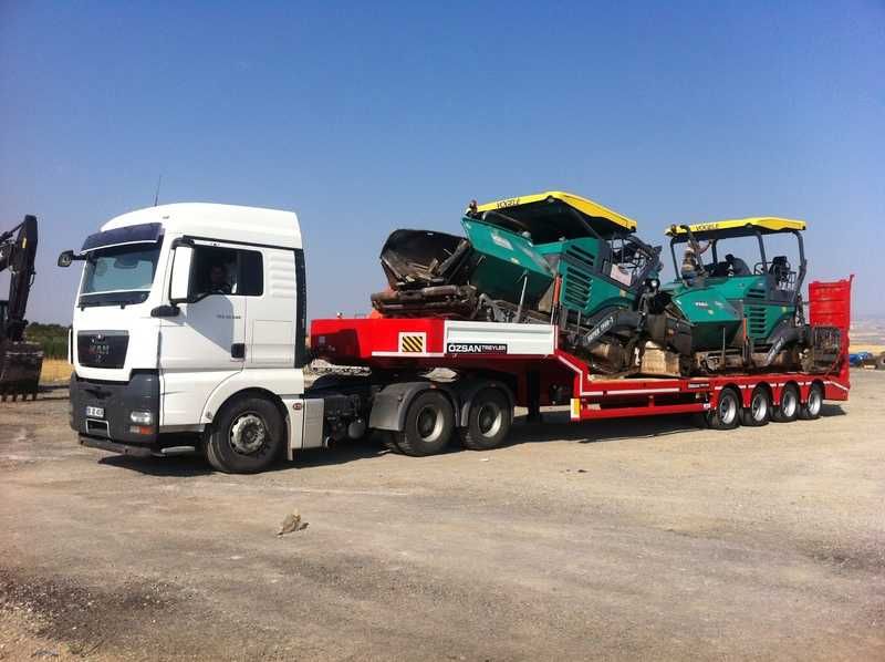 Inchiriere trailer - non stop - Bucuresti - Freza asfalt - Buldozer