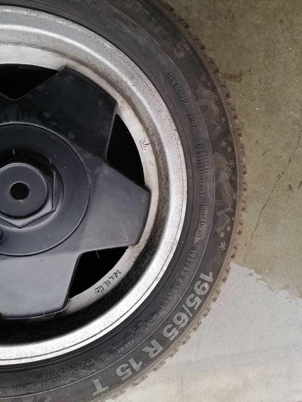 Гуми 195/65R15 с джанти