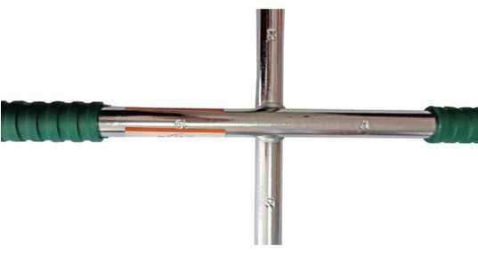 Кръстачка ключ за джанти 17-23 мм хром-ванадиева стомана
