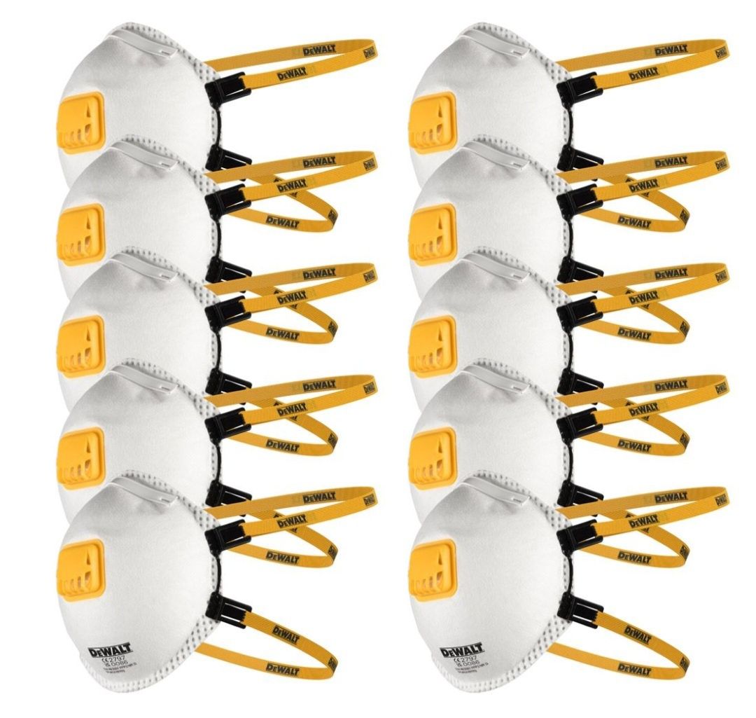 Респиратор FFP2 Dewalt срещу ситни частици