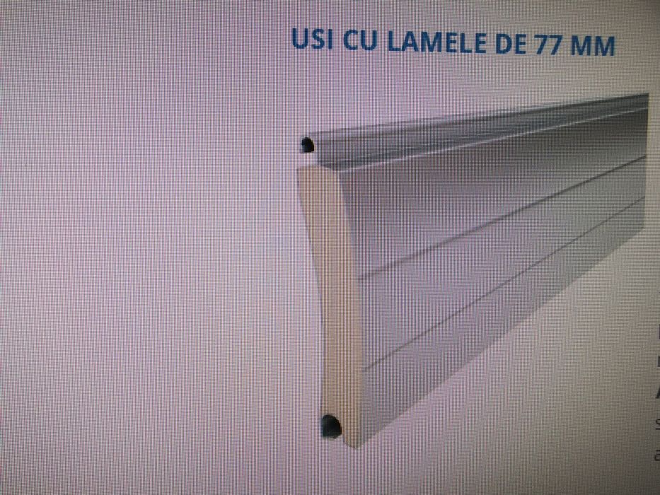 Ușa de garaj tip rulo