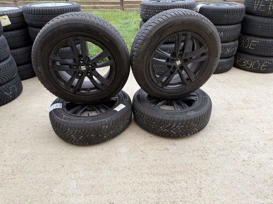Jante aliaj 17” + cauciucuri iarnă 215/65 R17 Bridgestone Blizzak