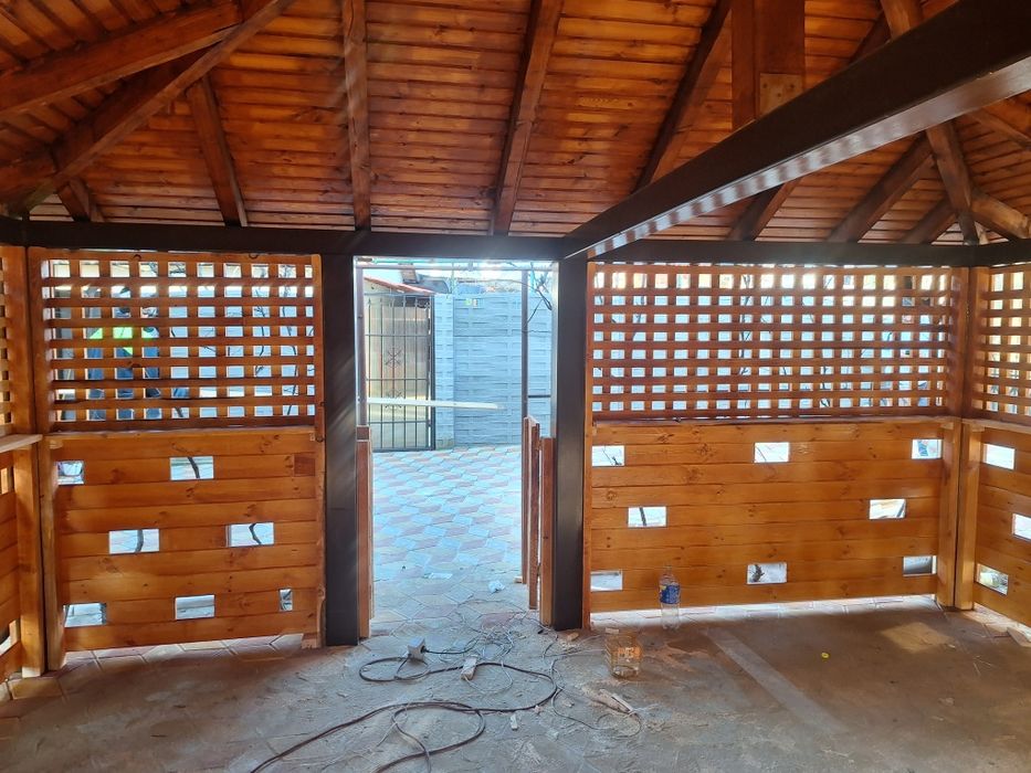 Foișor și terase mobilier și gradina