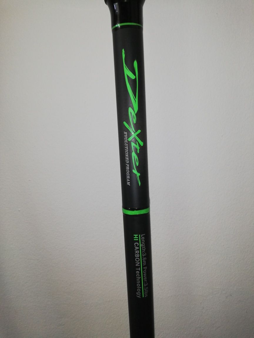 SET 3 Lansete Crap Robinhan Dexter 3.6m 3.75 LBS Carbon %