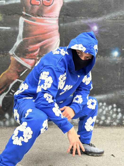 Мъжки екип Denim Tears Royal Blue