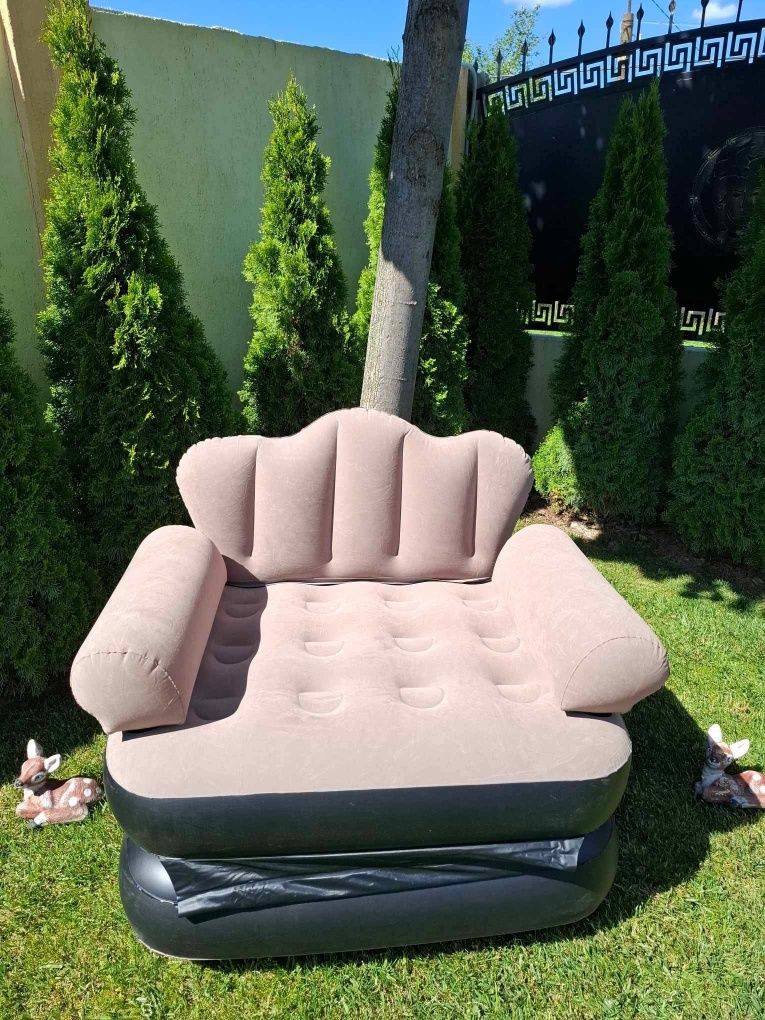 Надуваем фотьойл 5 в 1 SuperSofa