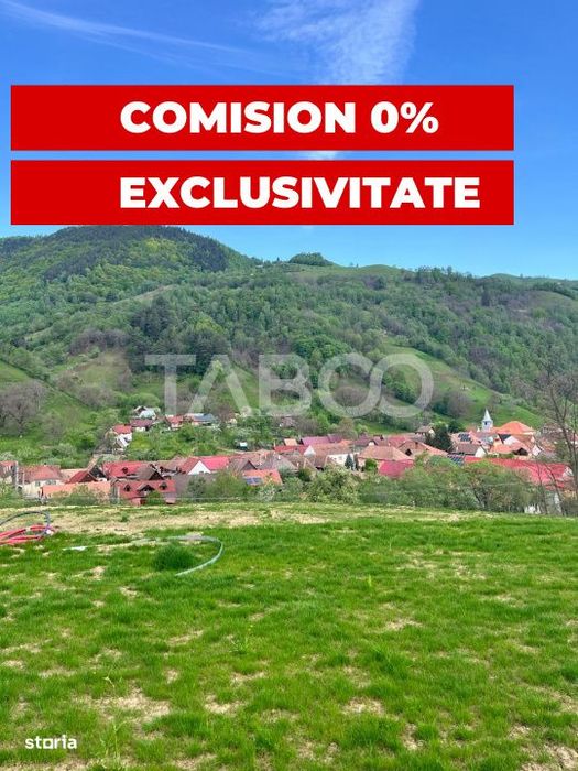Teren 1059 mp in Raul Sadului– Natura  liniste si investitie