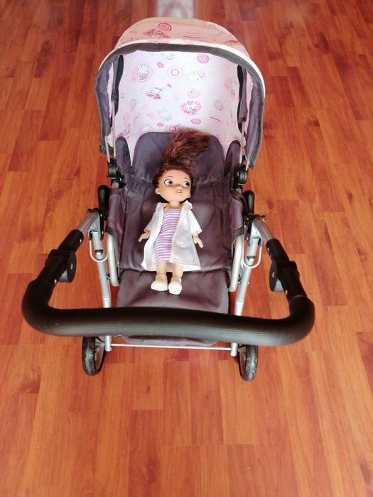 Детска количка за кукли-Kitty 9672