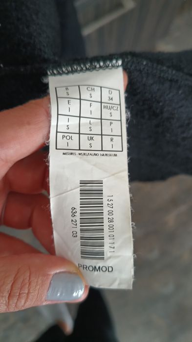 Palton dama mărimea S lana buclata negru