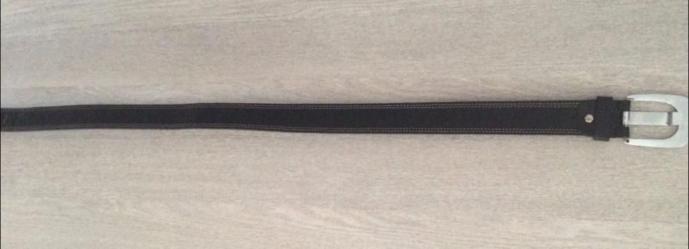 Curea din piele neagră - 89 cm - 50 lei transport curier