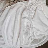 LEN чаршаф за бебешка кошара с ластик, 80x130 см