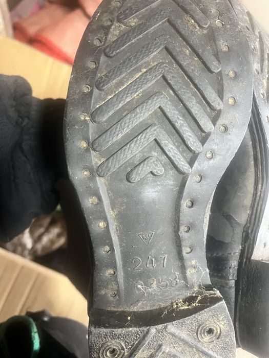 Советский кирзовые сапоги