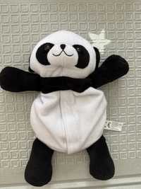 Играчка плюшена панда с черешови костилки против колики при бебета