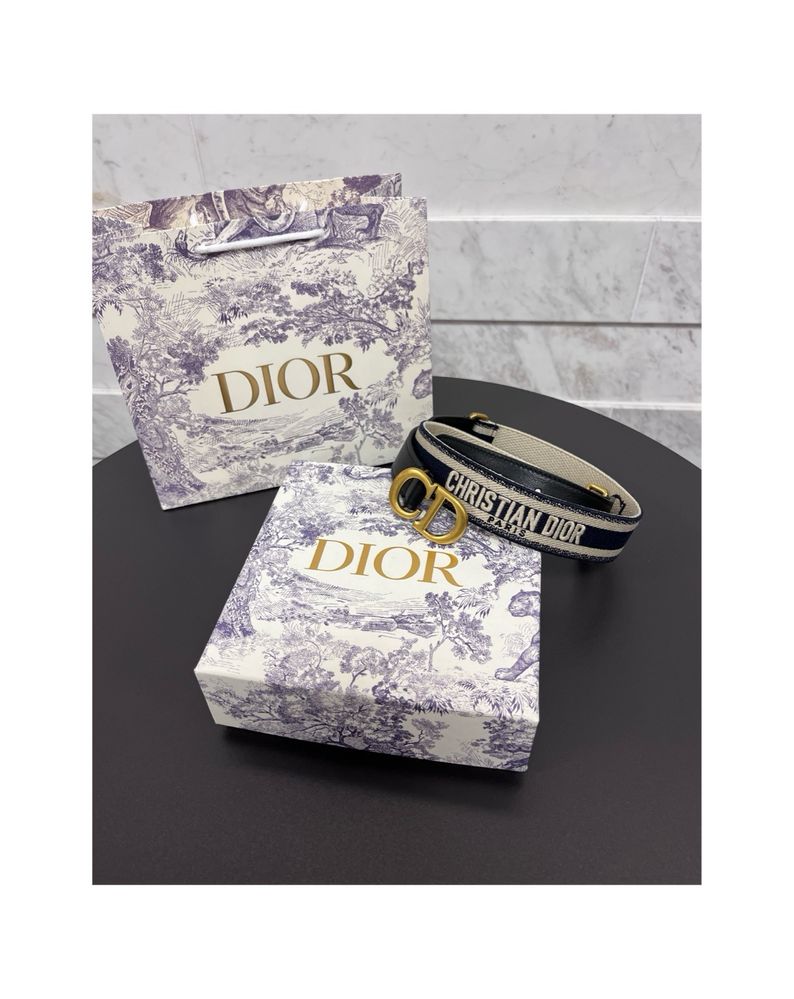 Dior дамски колан от естествена кожа New Season