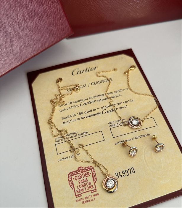Set Cartier Gold 750