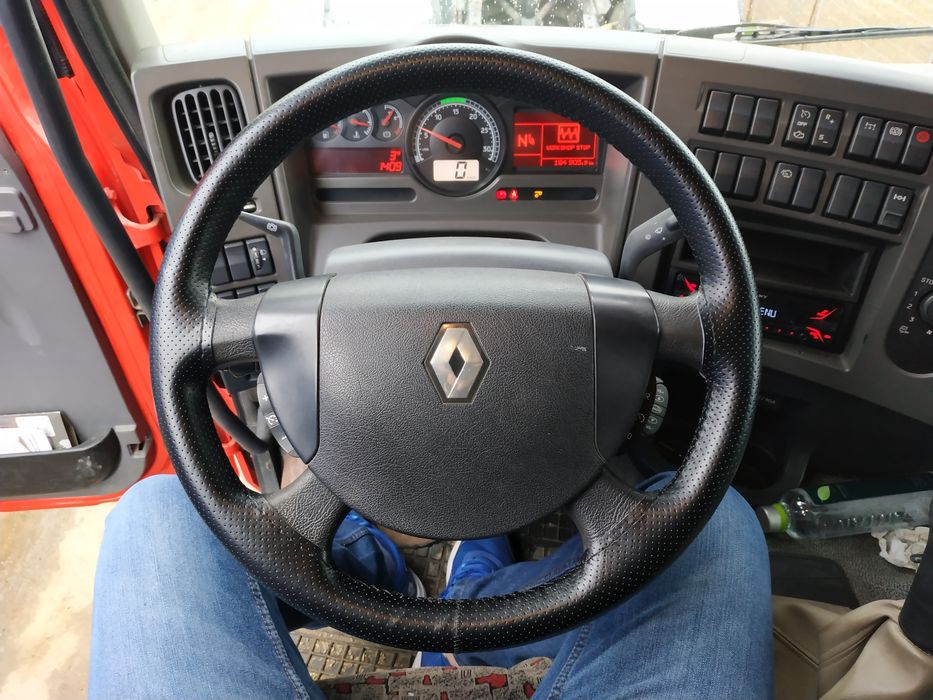 Husa de volan din piele naturală 42-50 cm, montaj gratuit in București