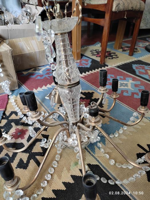Люстра хрустальная
