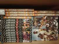 Манги Jujutsu kaisen и Attack on titan