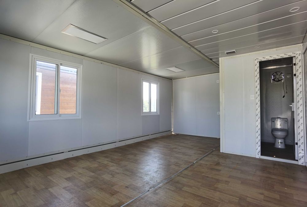 Container pliabil casa dimensiuni extins 5.9x6.32x2.43 m nou Agramix