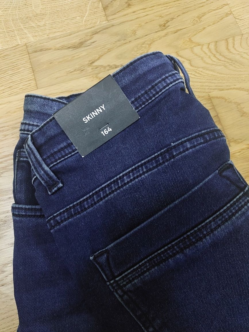 Blugi denim skinny C&A băieți nepurtați 14 ani