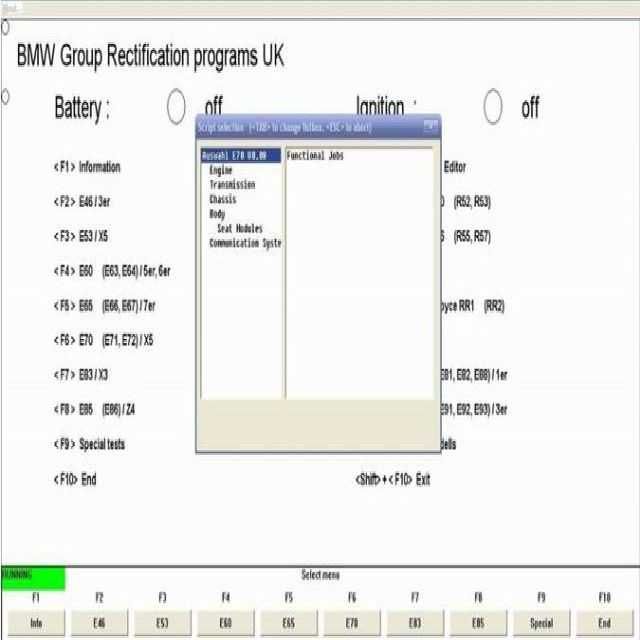 Interfata diagnoza BMW INPA Switch / Buton tester ISTA+ ISTA-D