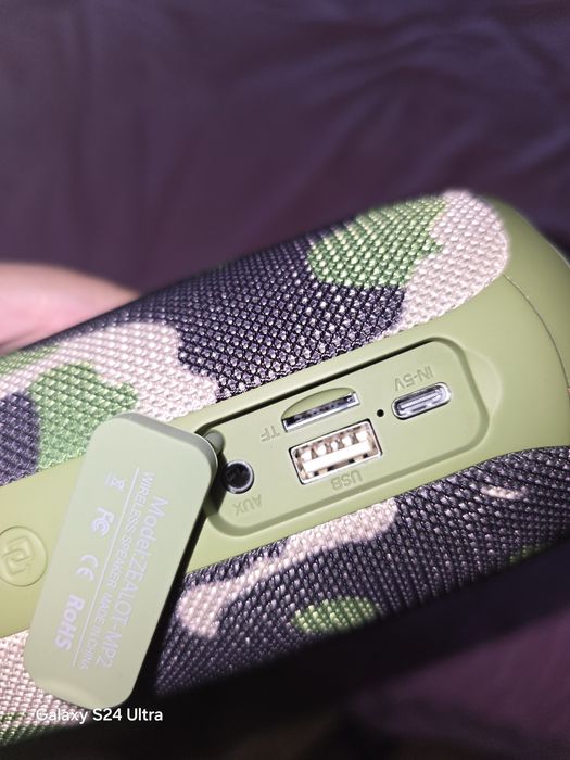 Bluetooth колонка водоустойчива Zealot