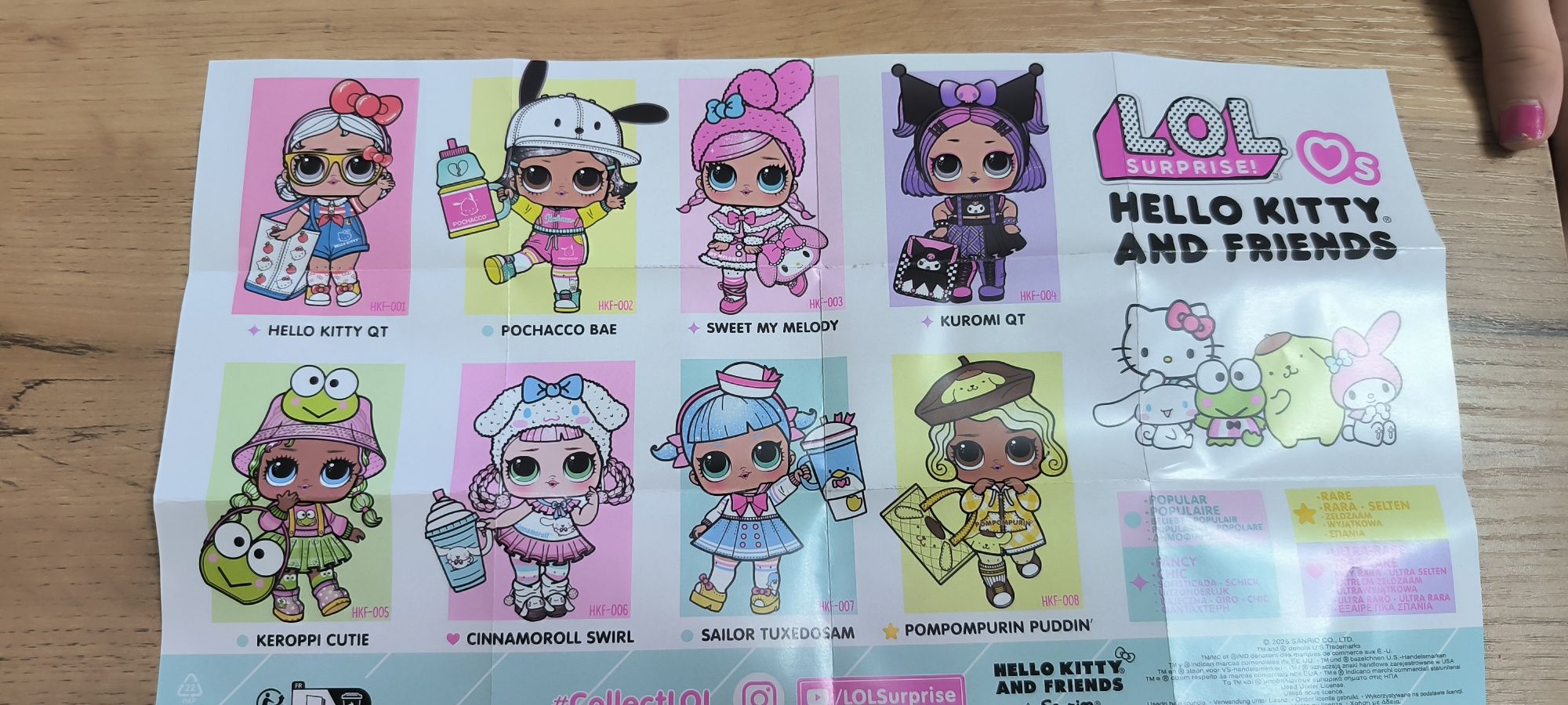 Продам куклу LOL surprise Hello kitty and friends