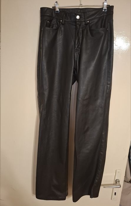 Pantaloni piele H&M mărimea 38