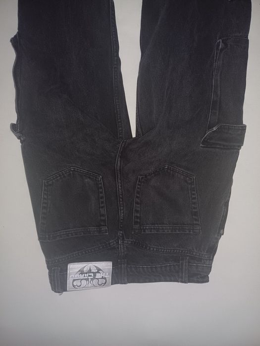 Дамски черни стилни дънки xxs