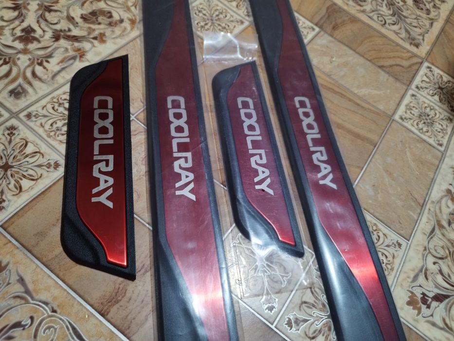 Накладки на пороги Geely coolrey 19-25