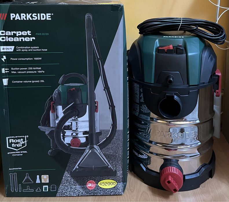 Aspirator exctractie injectie Parkside PWS 20 E4