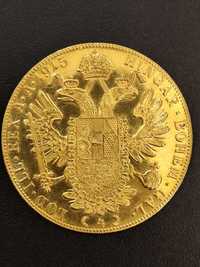 4 дуката 1915 год.имп. Франц Йозеф, злато 13.96 гр.,986/1000 (23.65 к)