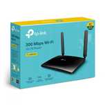 Tp-link TL-MR6400
eless N 4G LTE Router
300Mbps Wireless N 4G LTE R