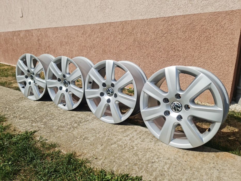 Jante aliaj R17 5x130 originale Volkswagen pentru Touareg