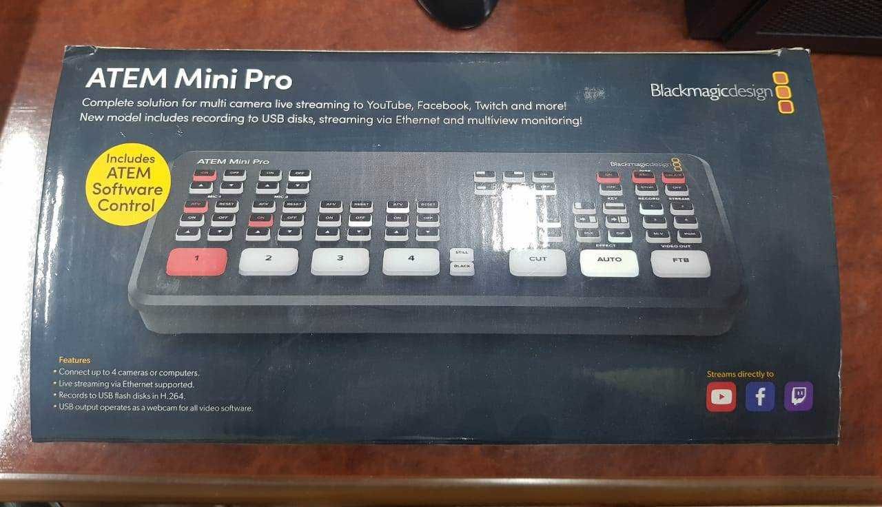 Микшер ATEM Mini Pro