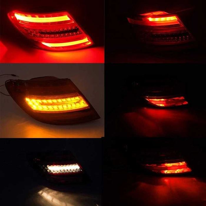 LED задни светлини W204 Седан 2007-2014  Facelift дизайн. НОВИ СТОПОВЕ