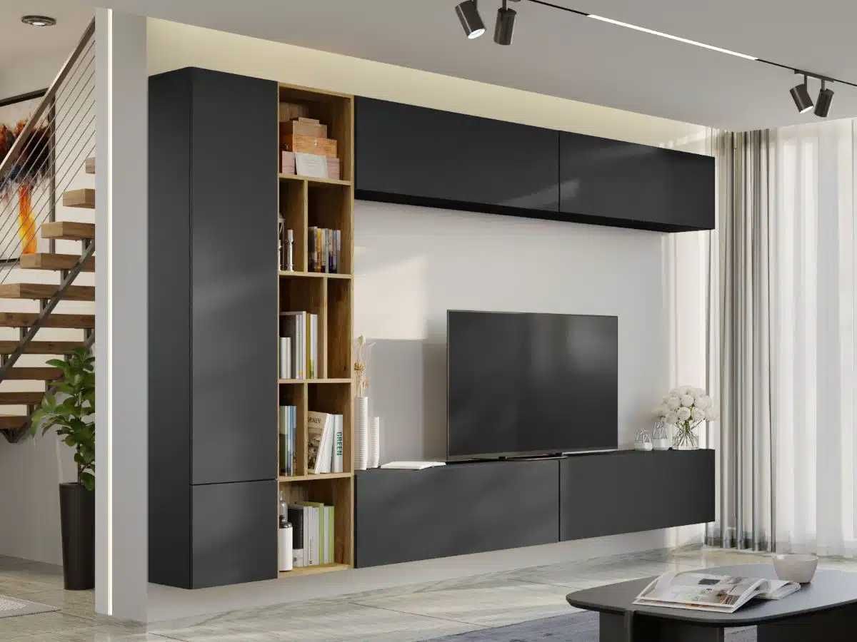 Living Suspendat Gri / Hicori Jose C1