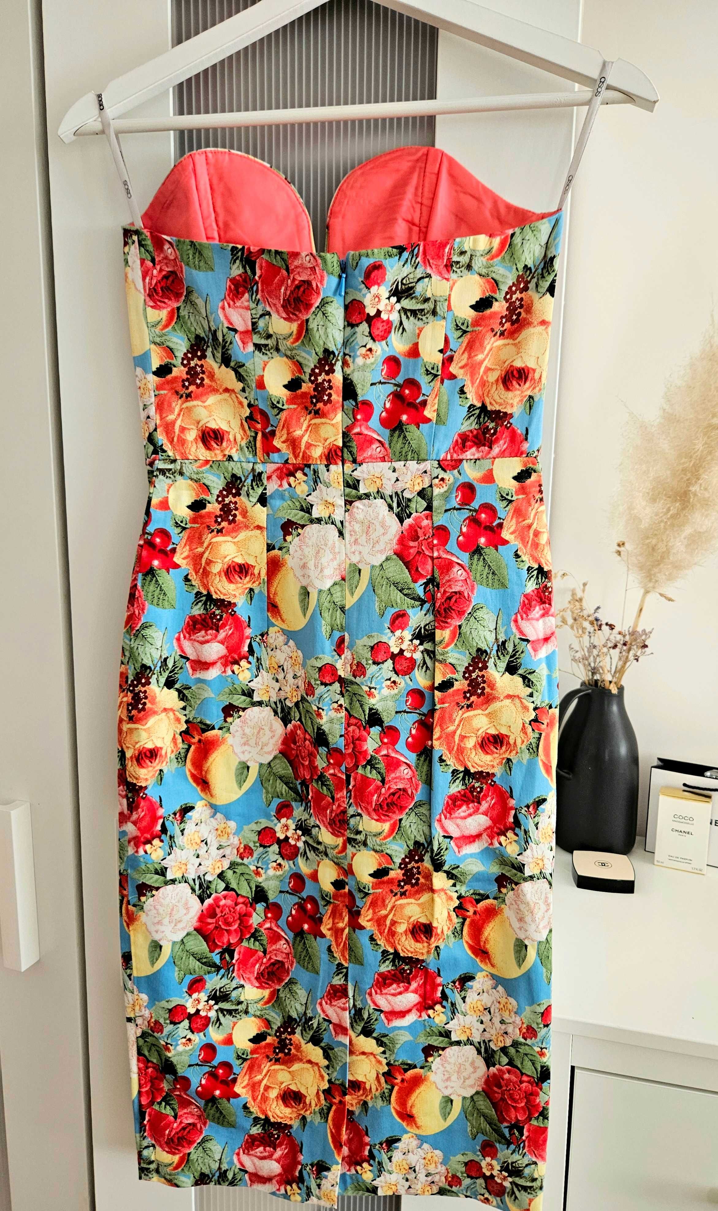 Рокли Asos - цветя и плодове - UK6