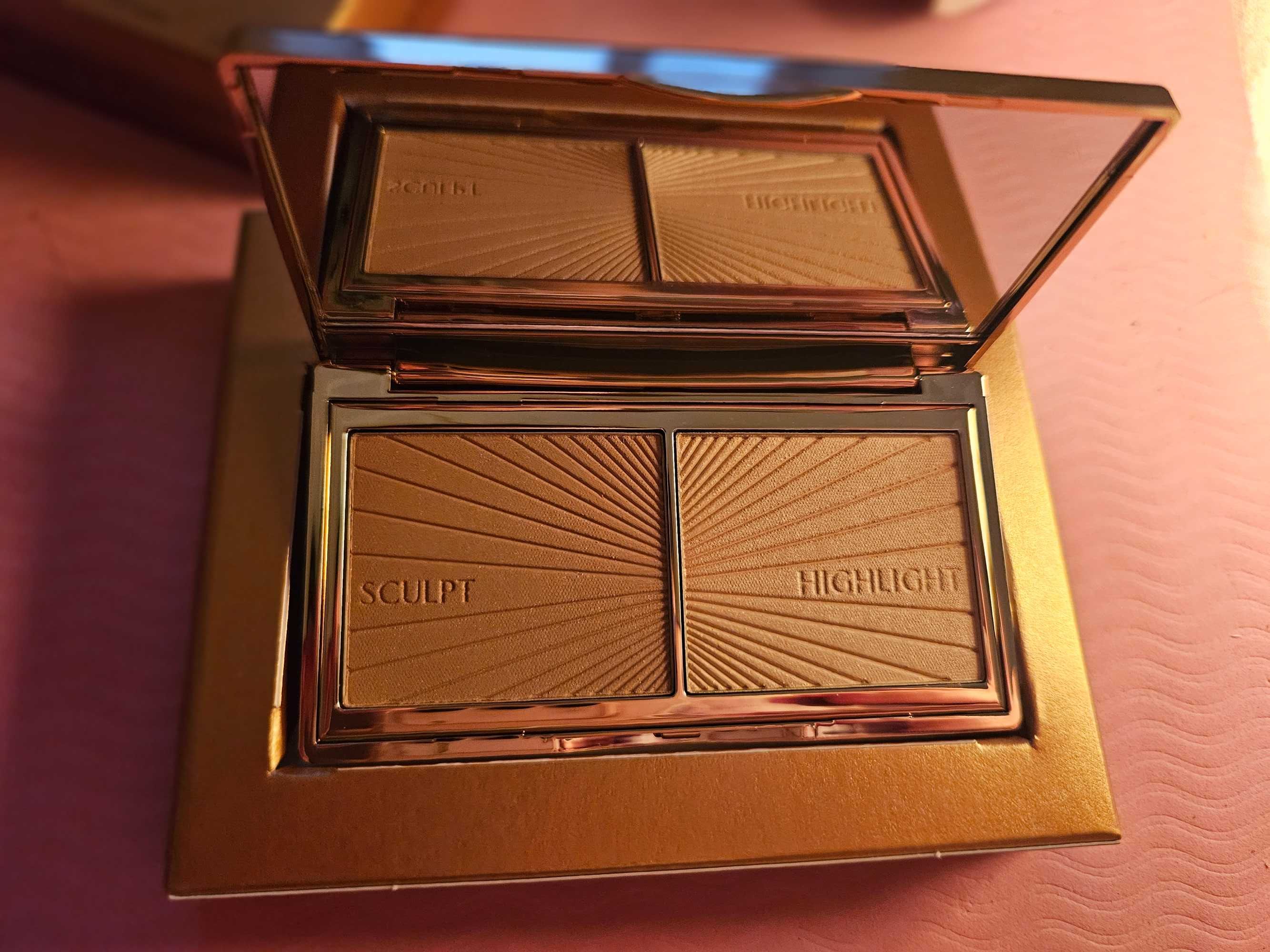 Charlotte Tilbury filmstar scult highlighter mini палетка