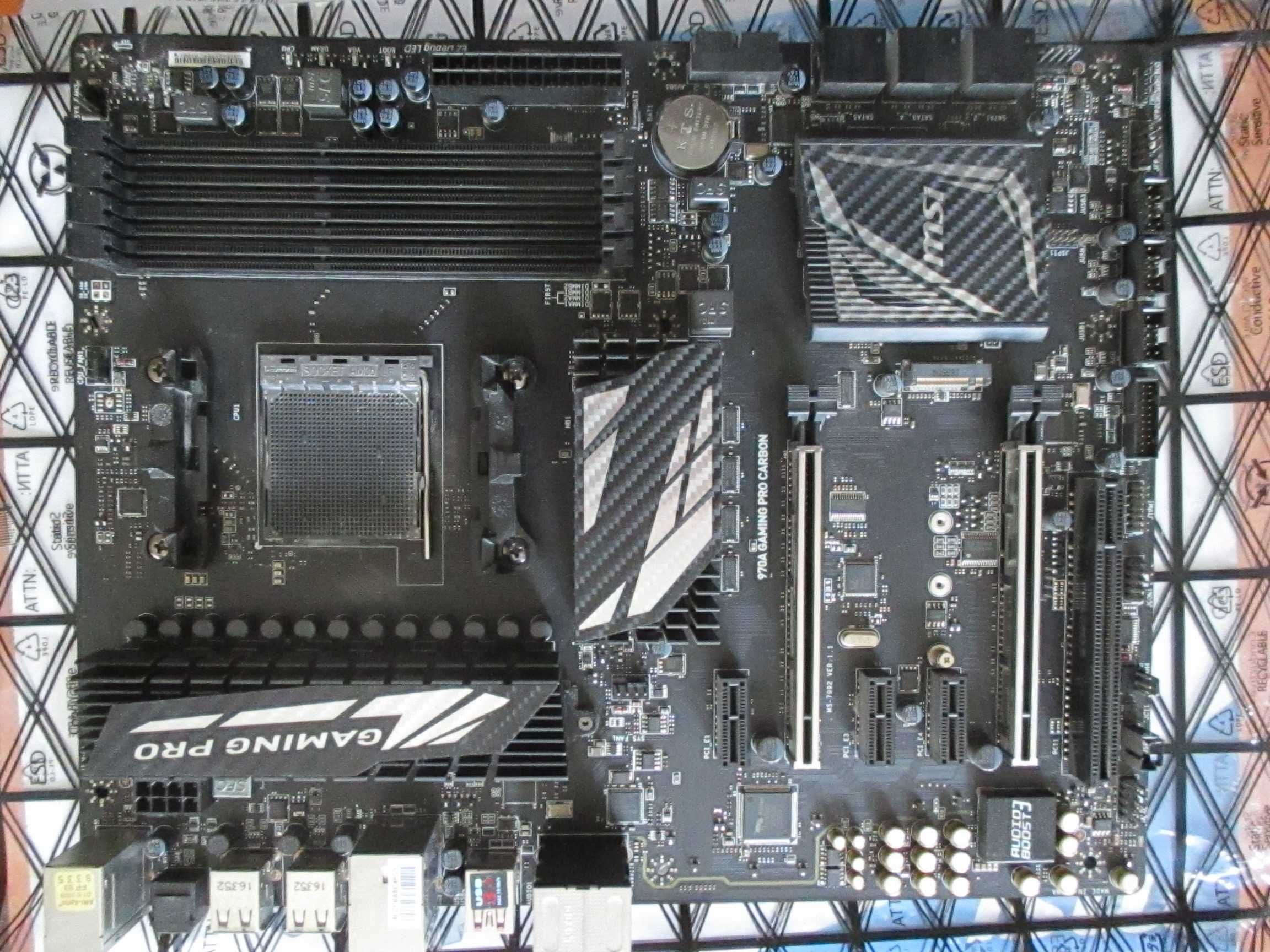 Дънна платка MSI 970A Gaming Pro Carbon, сокет AM3+