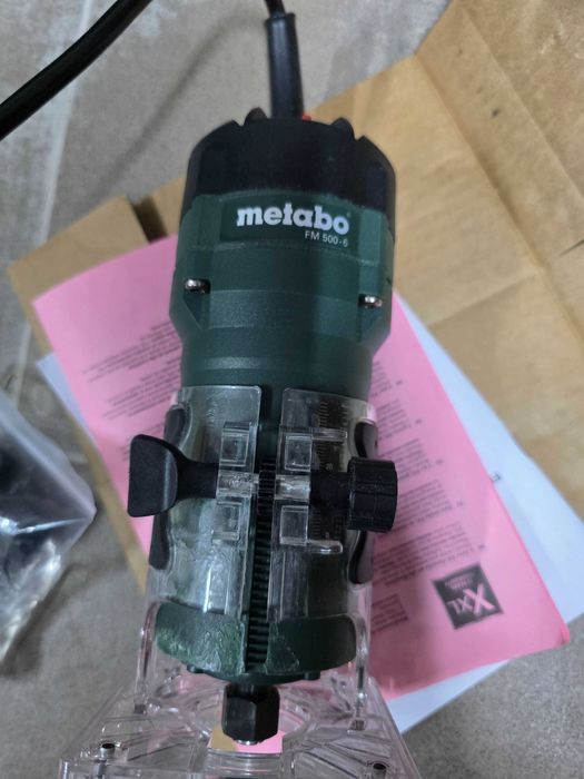 Metabo FM 500-6 - Masina de frezat, 500 W, 6 mm