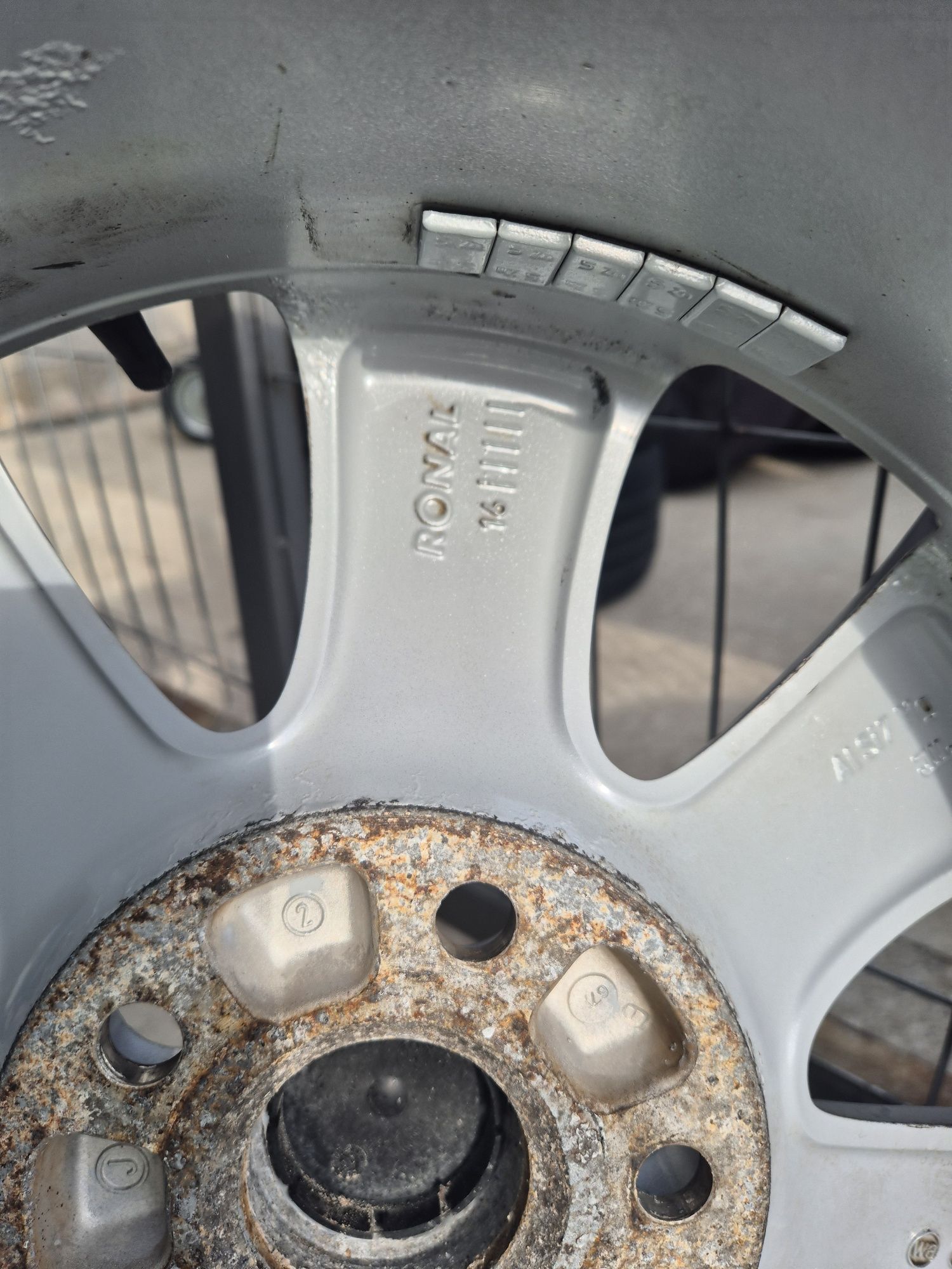 Джанти Ronal 16 цола , 5х112 , 7j ,et45 , 225/60/16 Skoda  Audi  Vw
