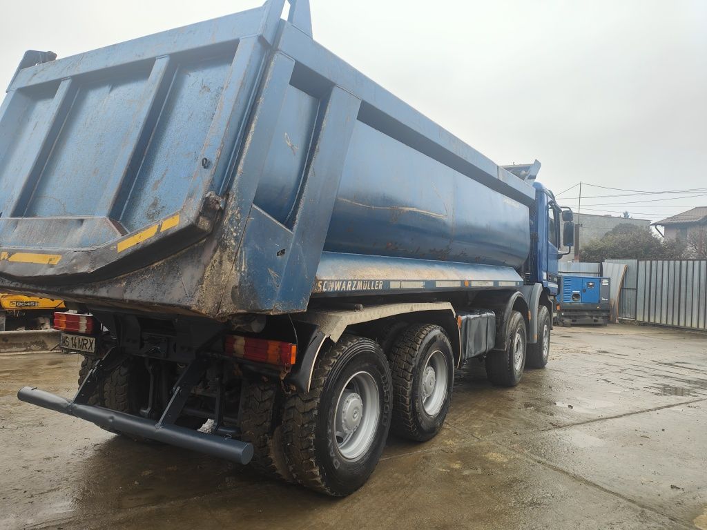 Vând Autobasculante Mercedes 1824. Actros 4141, Renault Kerax 370 DCI.
