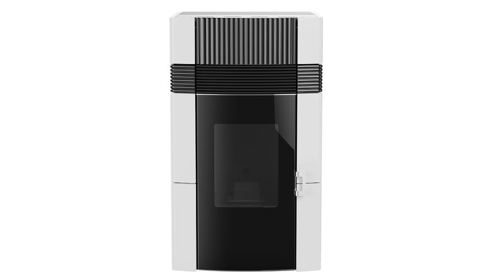 Termosemineu peleti Mareli 18- 24kW din CERAMICA -curatare automata