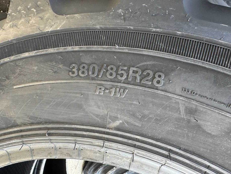 Cauciucuri noi 380/85R28 radiale pentru CASE marca ALLIANCE