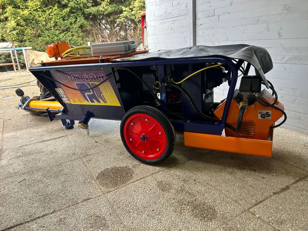 Pompa de torcret masina de tencuit potzmaister S5EV 380 v