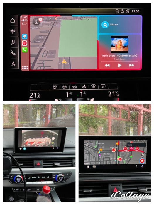 MIB CarPlay și Android Auto Volkswagen Audi Seat Skoda
