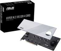 ASUS Hyper M.2 X16 PCIe 4.0 X4 Expansion Card Поддържа 4 NVMe M.2