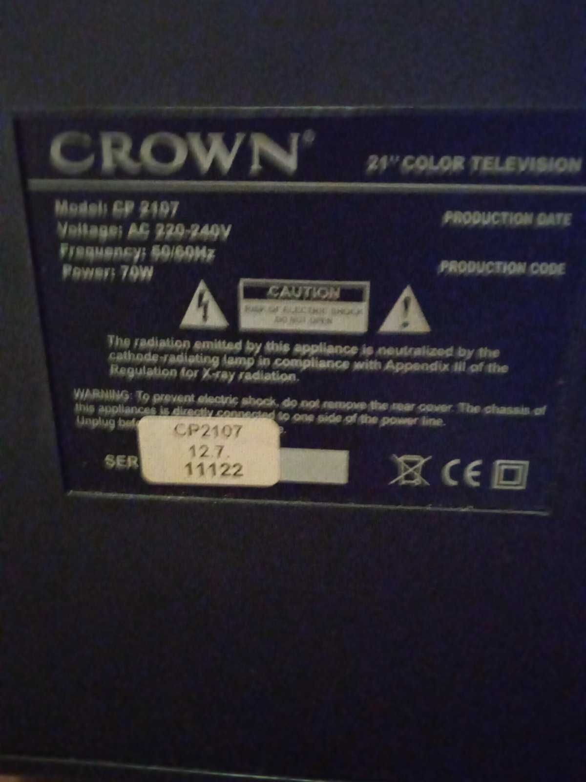 Телевизор Crown Digital Multi system